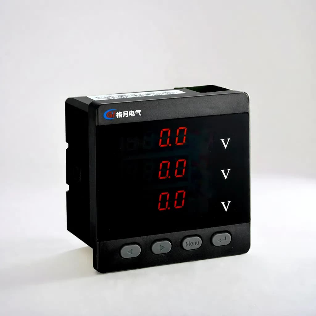 Geyue Advanced Three Phase Digital Voltmeter with RS485 Interface