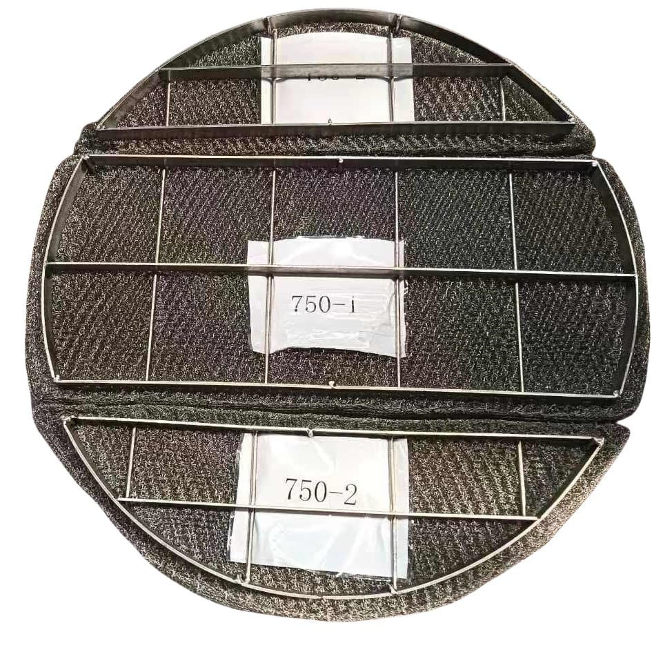 Stainless Steel Demister Pad Metal Knitted Wire Mesh Demister Pad Mist Eliminator Demister