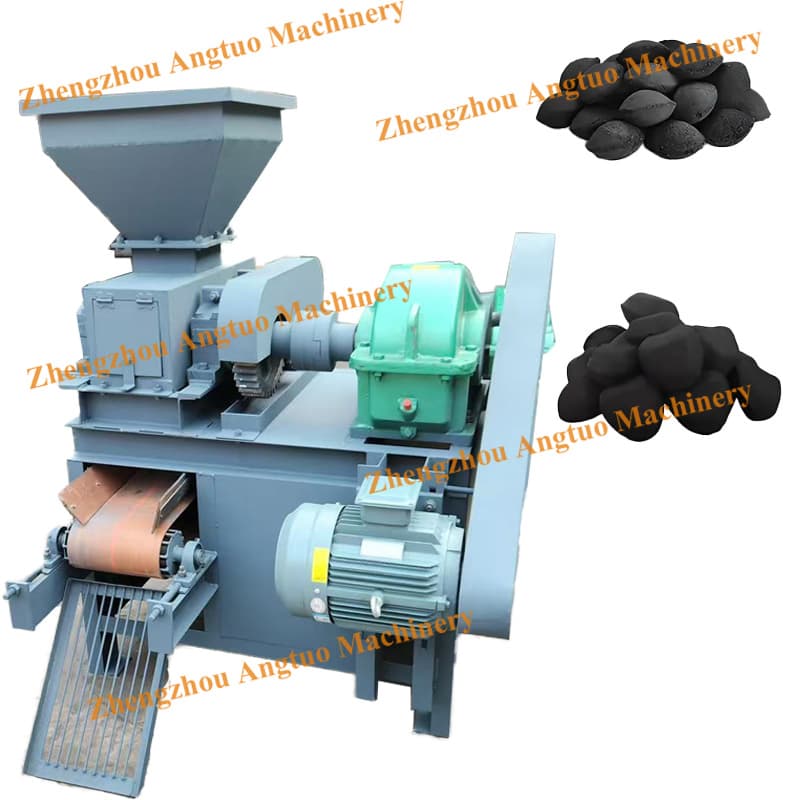 Coal Briquette Making Machine Charcoal Crusher Grinding Coal Ball Mill
