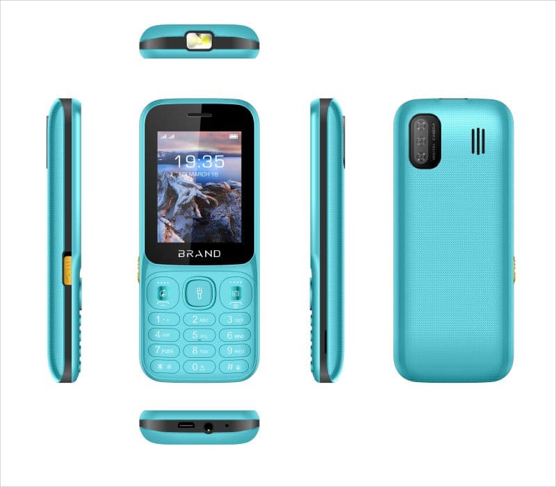 High Quality Small&Unique Model WCDMA Mobile Feature Phone Support OEM/ODM