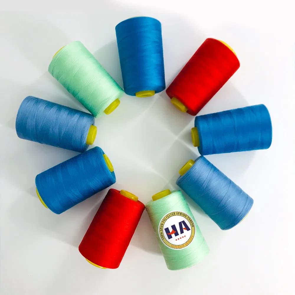 Good Quality Hand Sewing Machine 100% Polyester Sewing Thread 40 2 40/2 Polyester Core Spun Sewing Threads Orginal 10000m