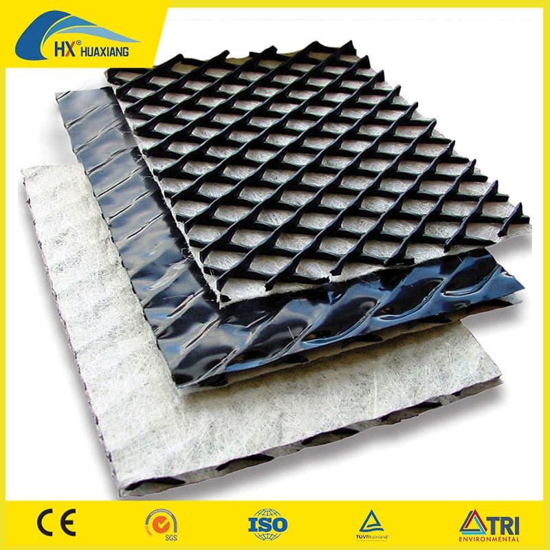3D Composite Drainage Geonet HDPE 7mm Thick Landfill Base Drainage Liner