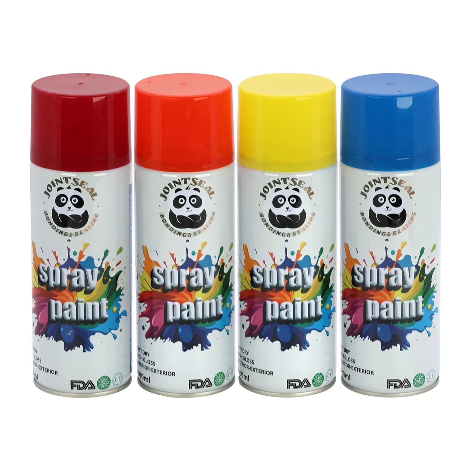 All Purpose Acrylic Aerosol Spray Paint for Metal Wood Plastic Quick Dry