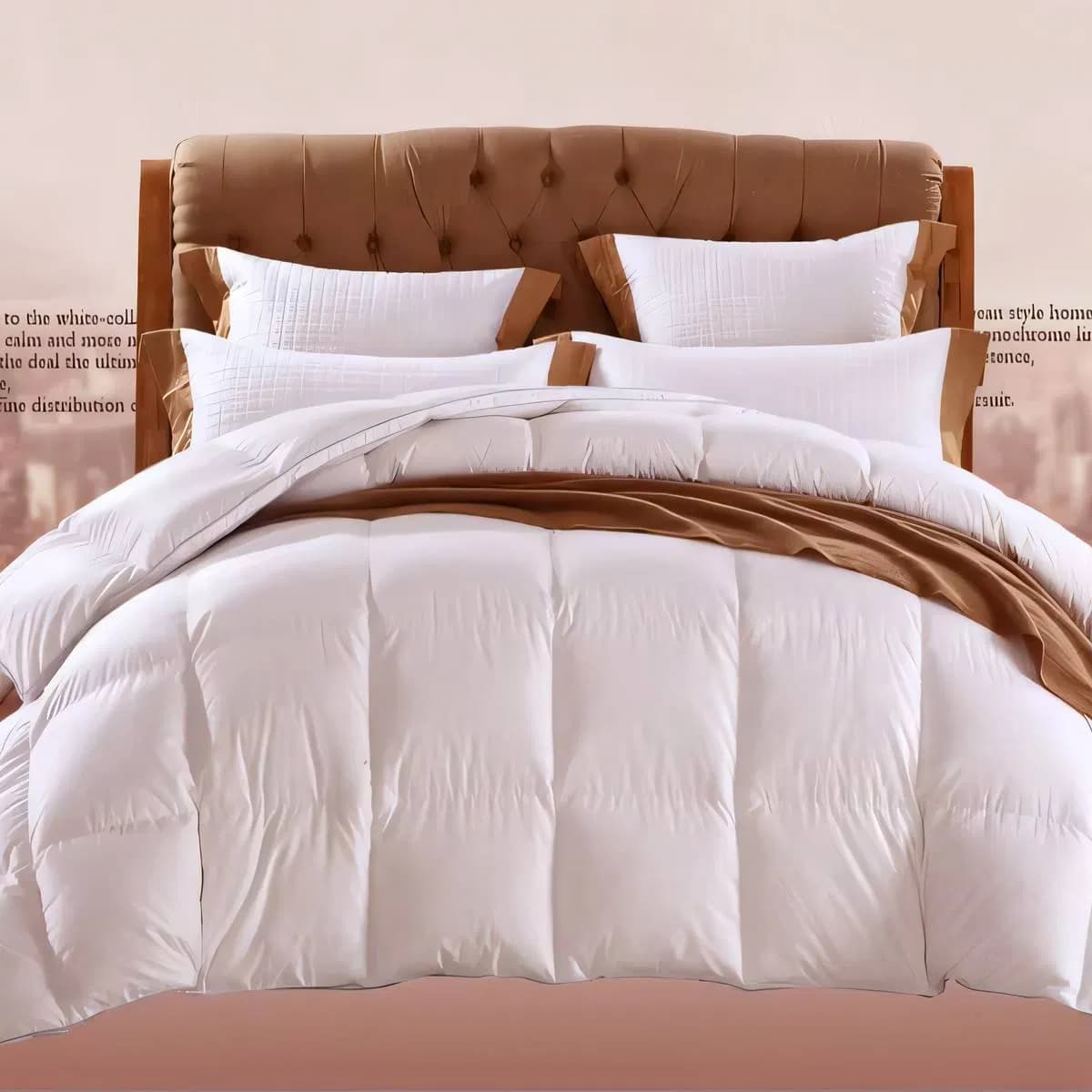 Best Sale Luxury Fluffy Quilt 5 Star Hotel Wholesale 100% Cotton Quilt Bedding All Seasons Baby Comforter