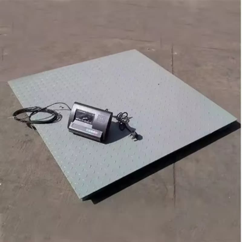 Electronic Digital Floor Scale Kit Horse Cattle Weighing Scale