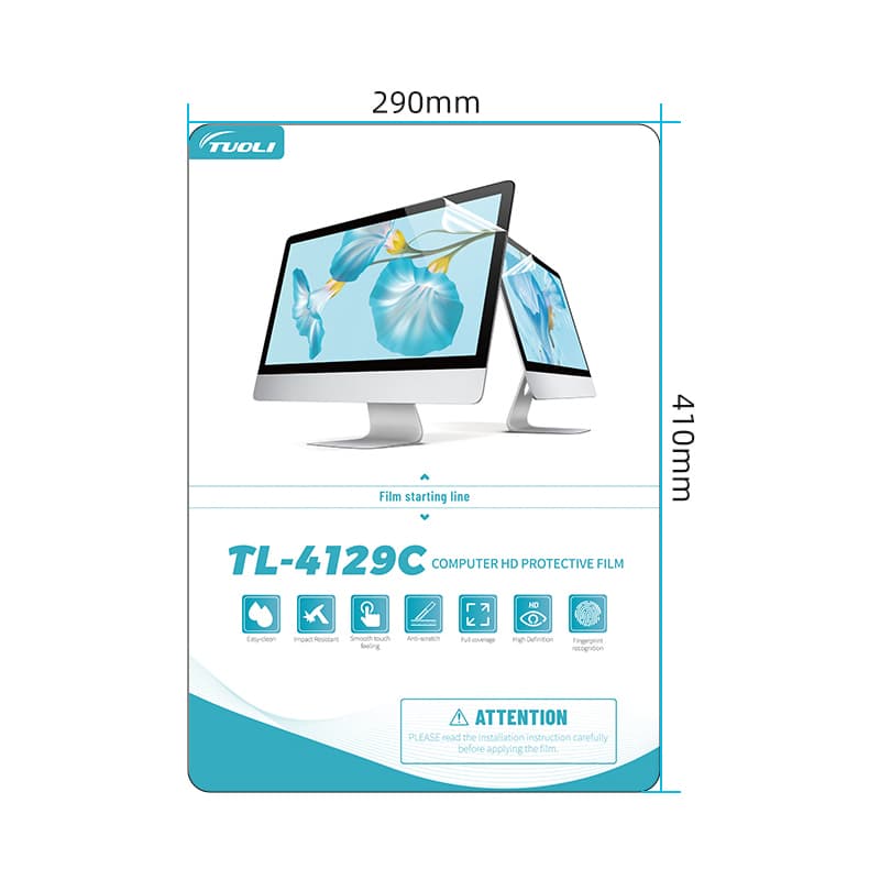 Tuoli Factory Custom Logo 16inch HD Clear Mobile Phone Laptop Tablet PC Hydrogel Screen Protector Film for Mobile Shop