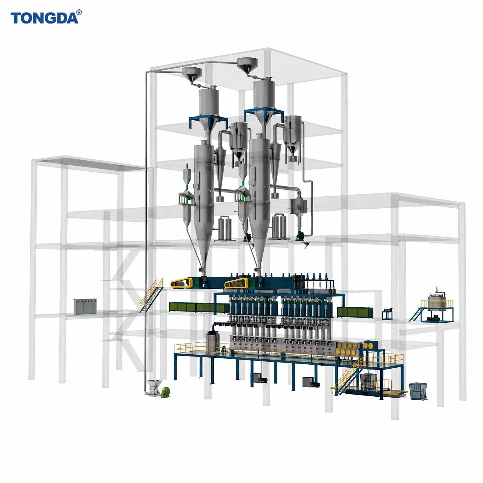 Tongda Td-PSF High Capacity PSF Production Line for Nonwoven and Filling Industry