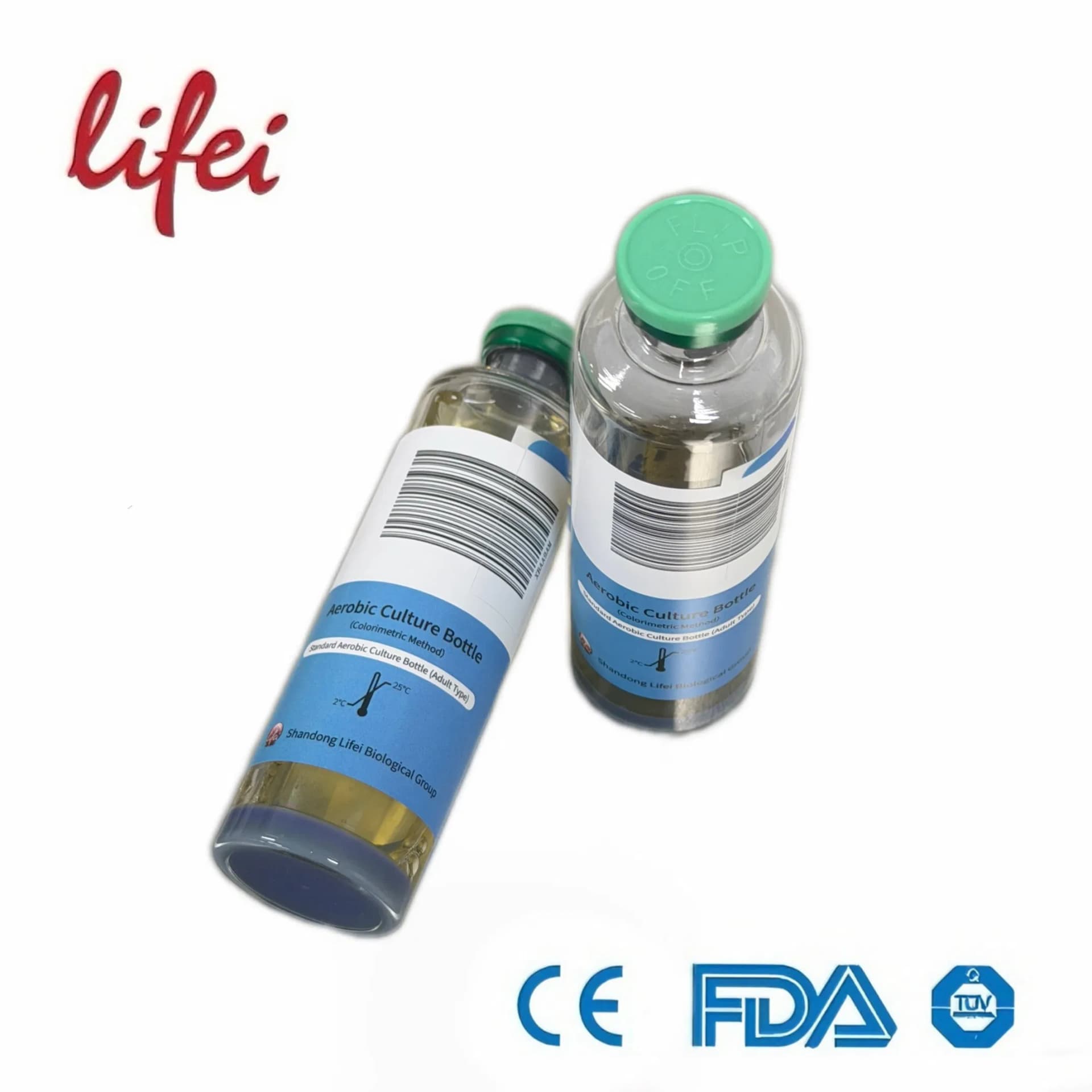 Fast Detection Aerobic Bottle Anaerobic Reagent Blood Culture Bottle