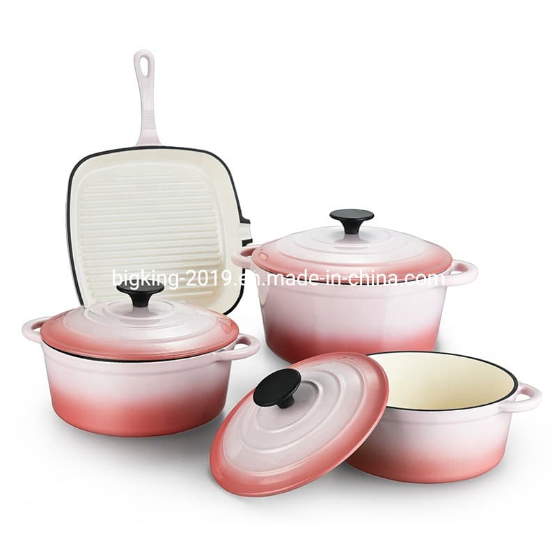 Hot Sale Best Quality Enamel Casserole Set Cookware