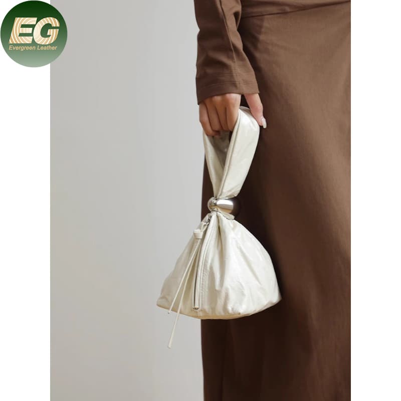 Emg7473 Fashion Female Custom Logo Crossbody Cloud Bucket Luxury Designer Bags Custom Logo Wholesale Genuine Leather Bag Women