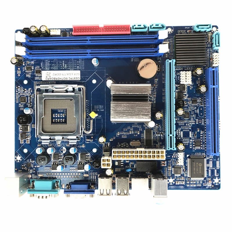 Upgrade Ready DDR2 LGA 775 Motherboard for Reliable Desktop Performance