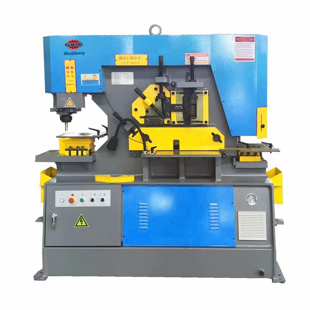 Hot Sale Sumore Horizontal Angle Iron Cutting Shearing Channel Hydraulic Worker Machine