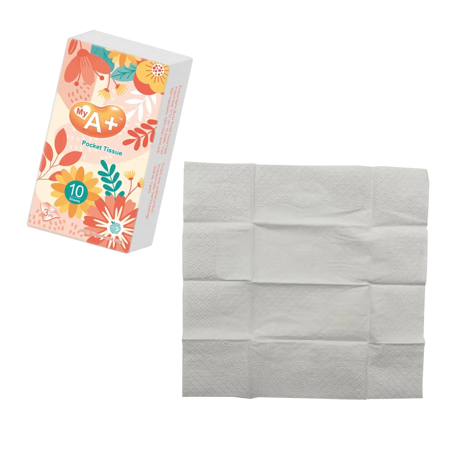 Custom 3ply Mini Pocket Facial Tissue Paper