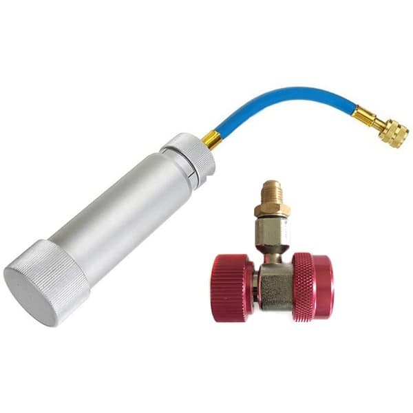Oil/Dye Injector Manual Pump Oil Injector Oil Injector Tool Car Air Conditioner Oil Injector I406285
