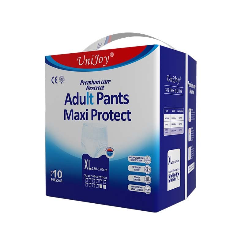 Customize Embossing Surface Geriatric Underwear Adult Diapers Pants