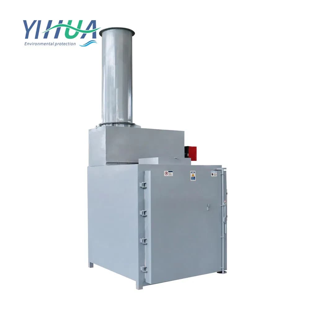 Metal Rust Removal Pyrolysis Incinerator Thermal Cleaning System