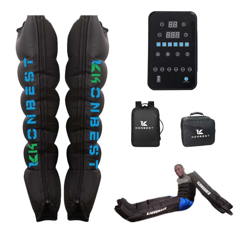 Botas Air Relax Compression Recovery Boots Lymphatic Drainage Machine Pain Relief Leg Foot Massager