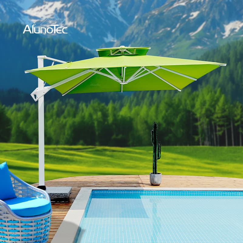 Guangdong, China New AlunoTec Carton Box 2.5X2.5m, 3X3m, 3.5X3.5m, 3X4m Patio Beach Umbrella