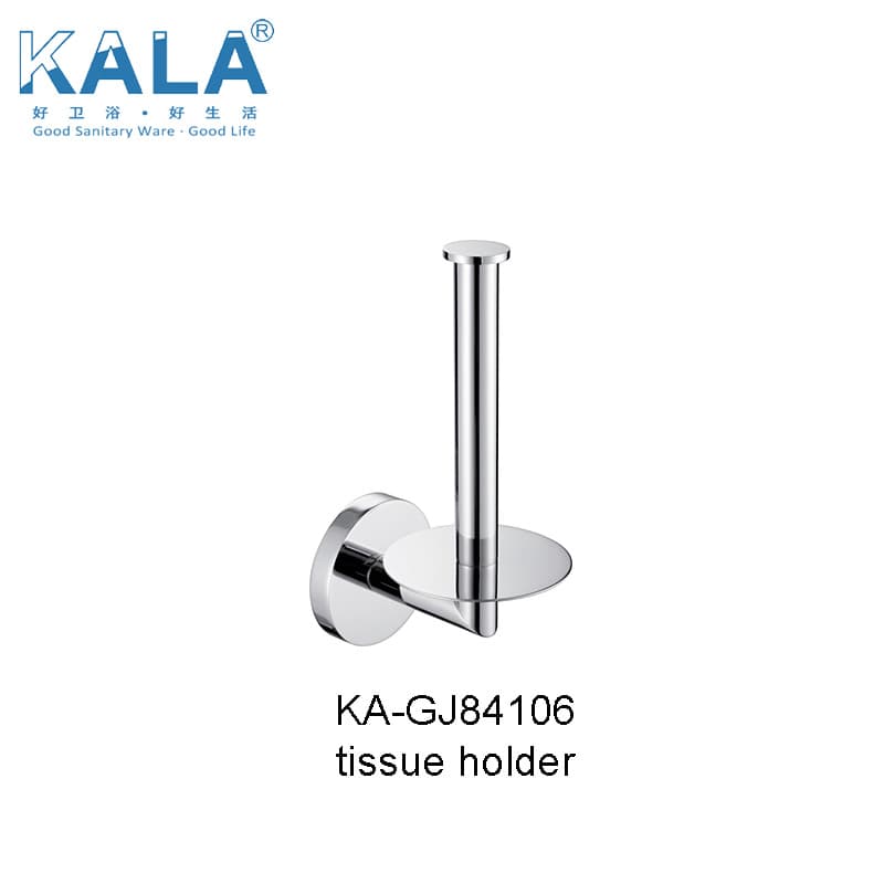 Channing Bathroom Set Wall Mount Toilet Tissue Roll Paper Holder (KA-GJ84106)