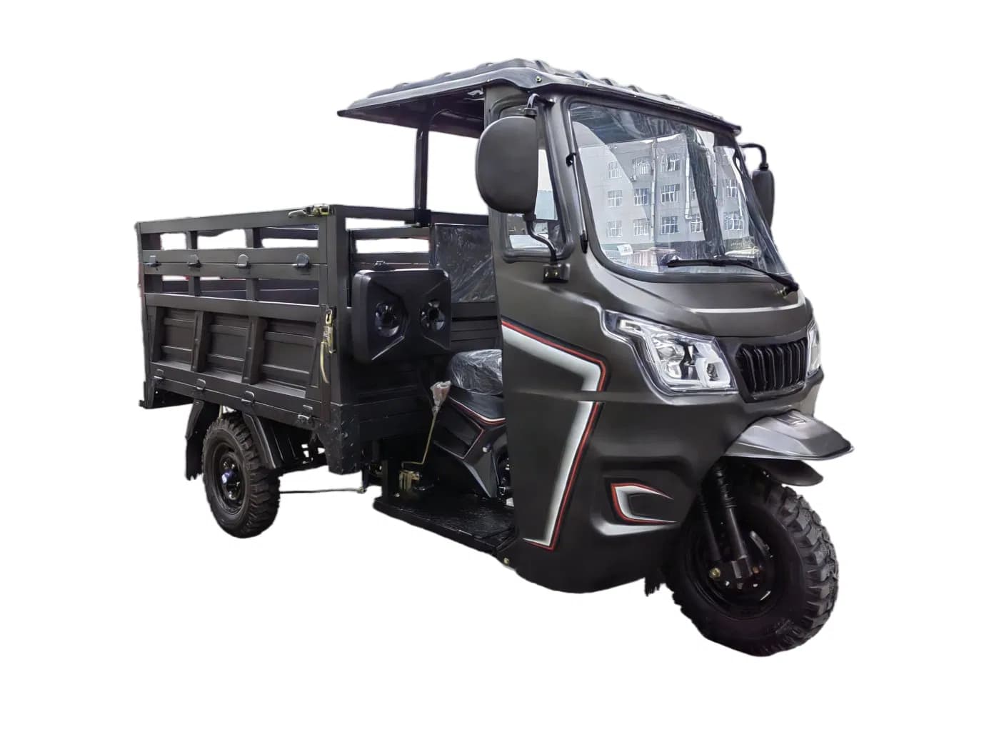 Td210cc Water Cooling 4-Stroke Motor Trike Tricycle Diesel Powered Cargo Three-Wheeled Motorcycle