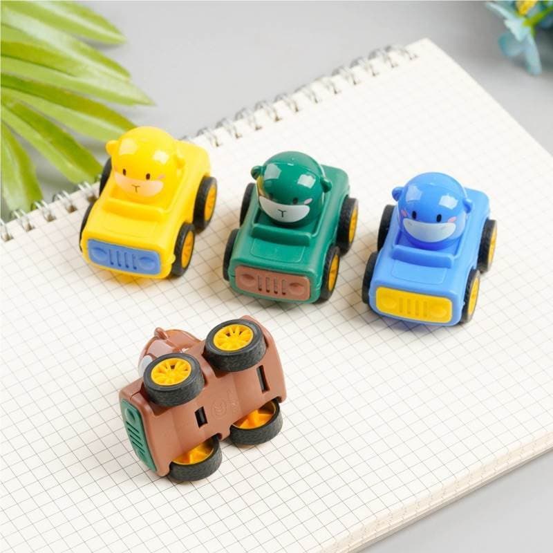 Promotional Toy Small Gift Cartoon Car for Capsule Toy