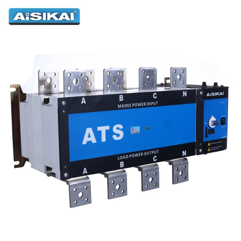 Skt1-1000A/N/Ck AC220V 4poles ATS Change Over Switch Automatic Transfer Switch in Generator Set