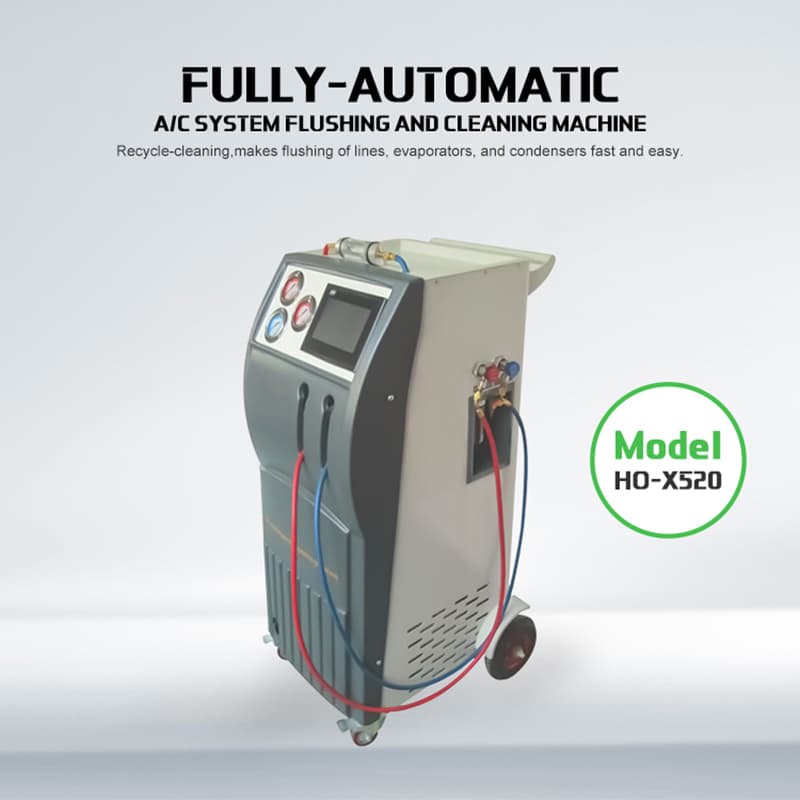 Car Air Condition Fully Automatic A/C System Flushing and Cleaning Machine