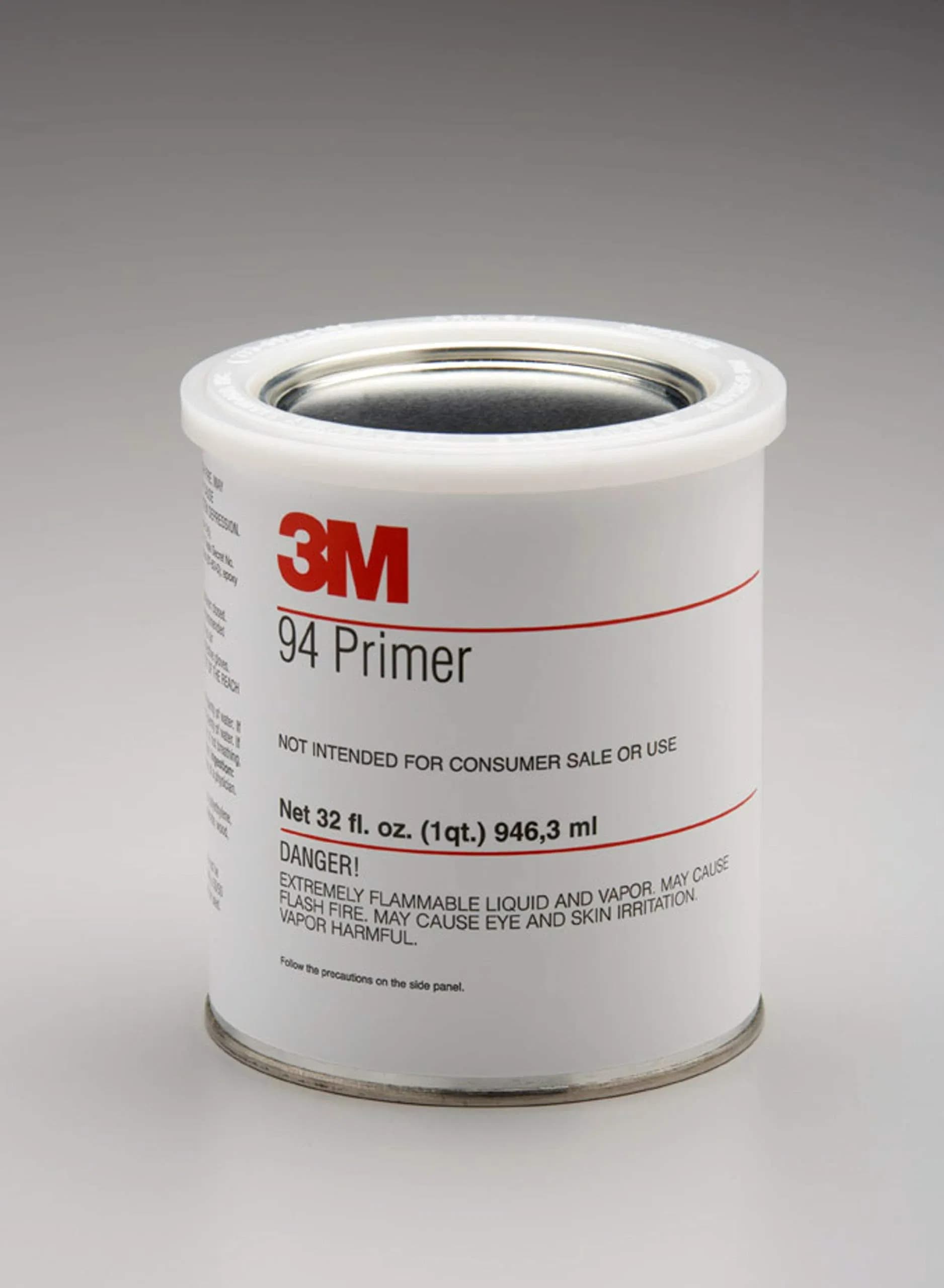 3m Tape Primer 94 1/2 Pint 8oz for Vinyl Di-Noc 946ml Light Yellow