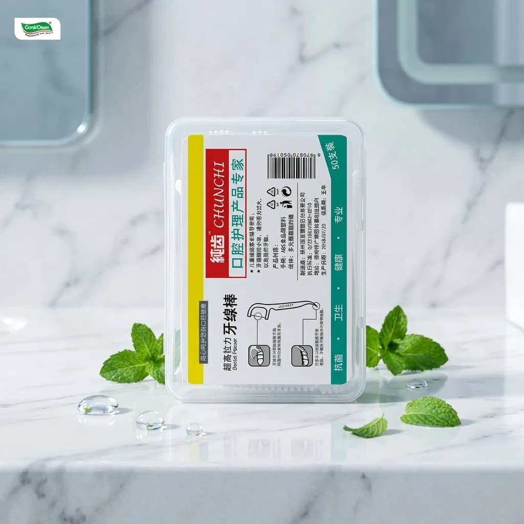 Wholesale Eco Friendly Reusable Dental Floss Picks Bulk Pack Plastic Handle for Effective Daily Oral Hygiene Care