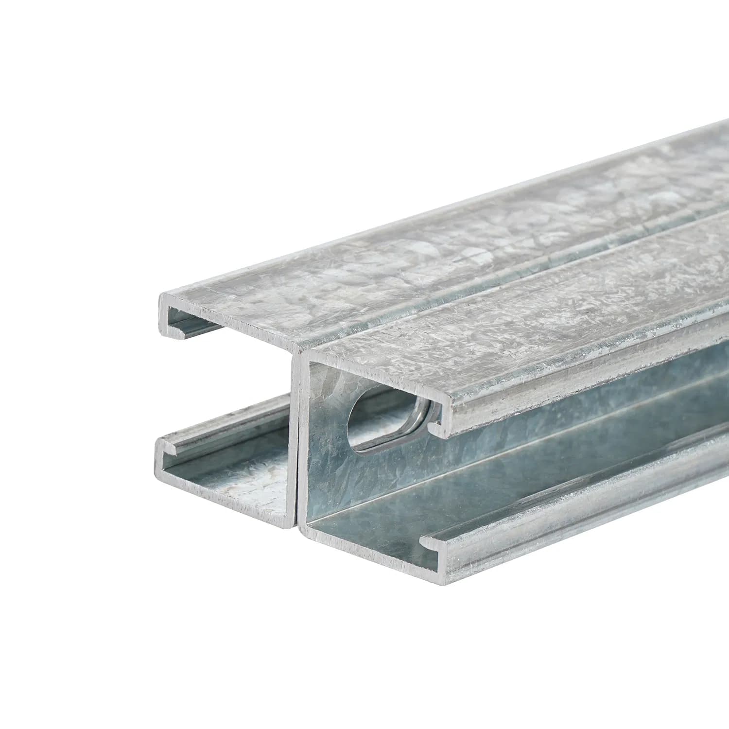 Slotted Back to Back Welded 1-5/8" X 1-5/8" Pre-Galvanized Strut Channel