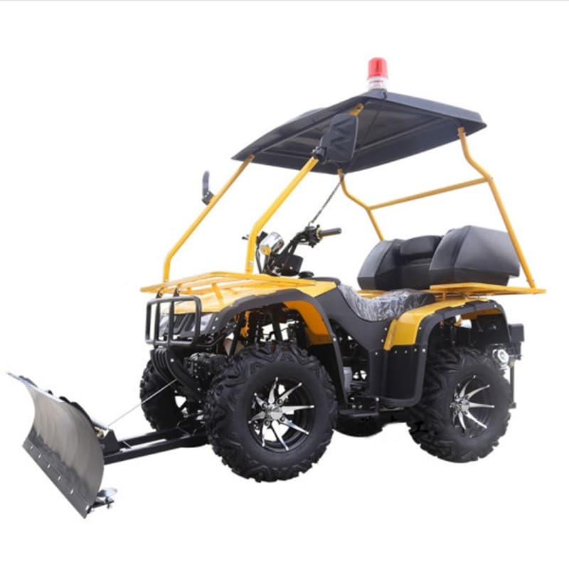 Durable Self Propelled Snowplow for Parking Lot