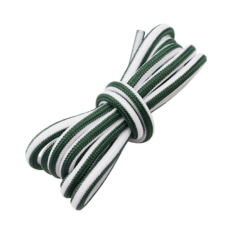 Garment Two Color Polyester Shoelace Stringcord Drawstrings Hoodie String Plastic Tips Draw Cord