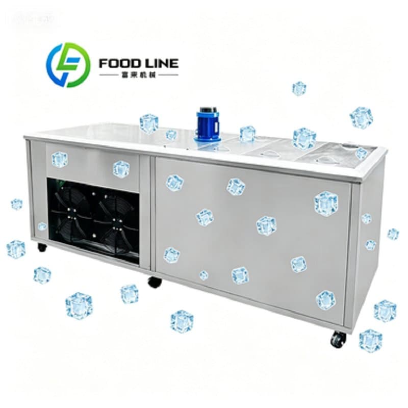 Automatic Block Ice Maker Machine with Large Capacity and Stable Performance
