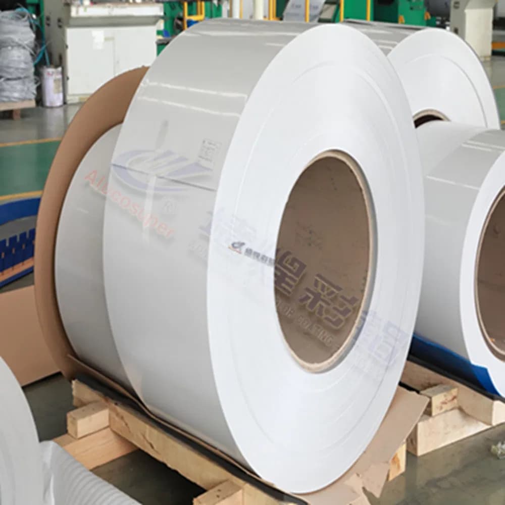 Wonderful-Wall Aluminum Alloy 3003/3005 Prepainted Aluminium Coil Sheet Used for Metal Roofing and Ceiling