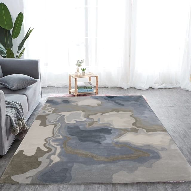 Home Rugs Acrylic Rug Bamboo Carpet Handtuft Carpets Home Floor