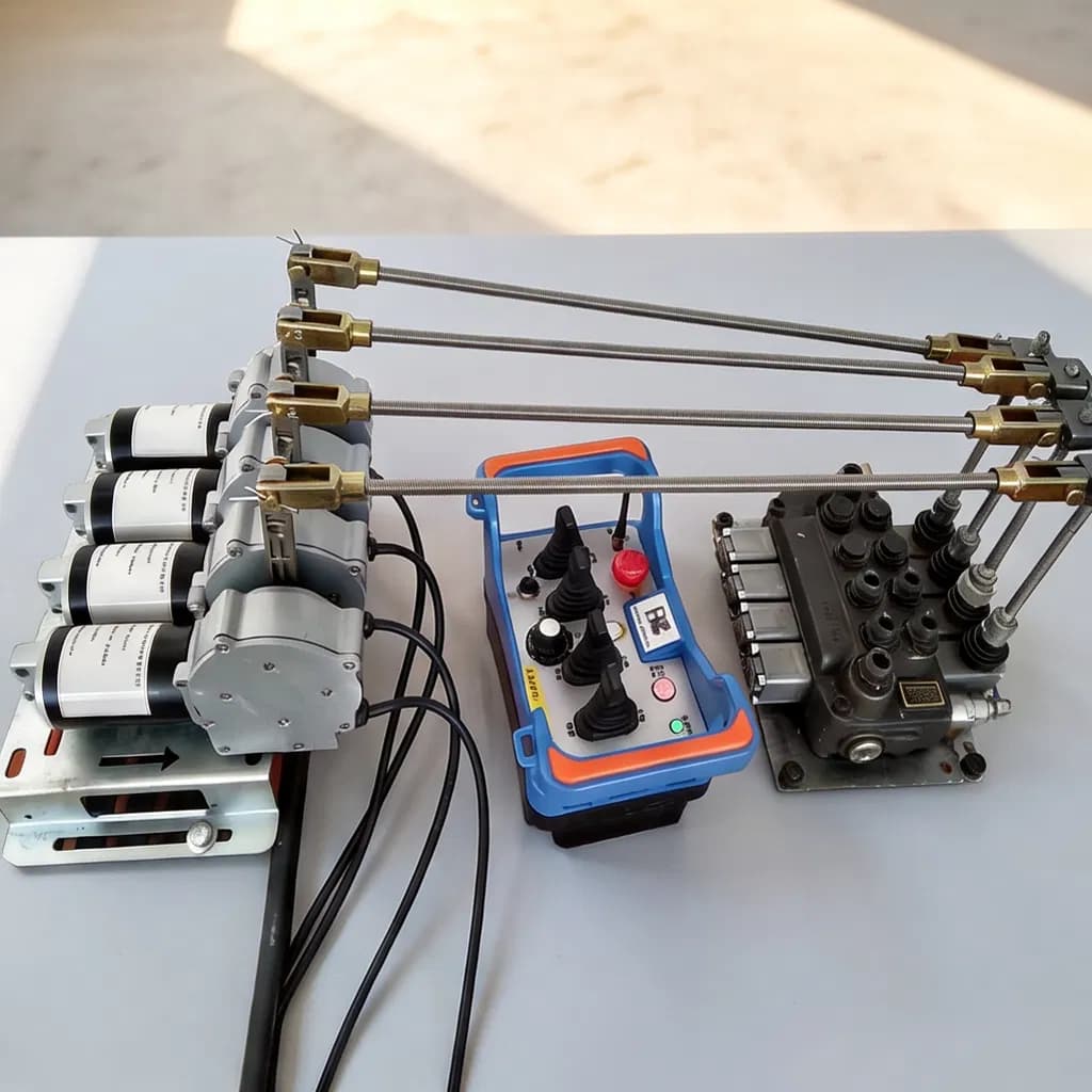 Chinese Made High Safety Small Installation Space 100-500m Remote Control for Truck Crane