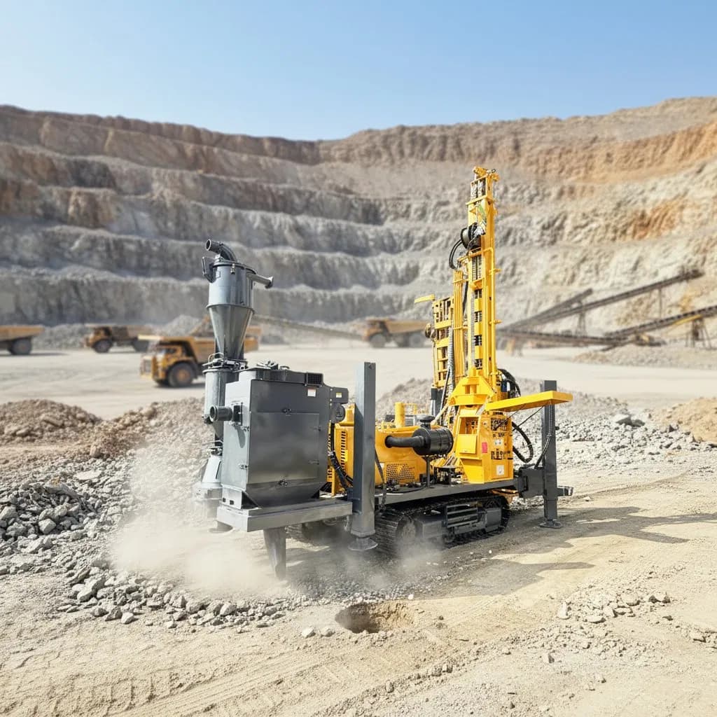 Hydraulic Reverse Circulation Water Well Drill Rig Machine for Drilling Project