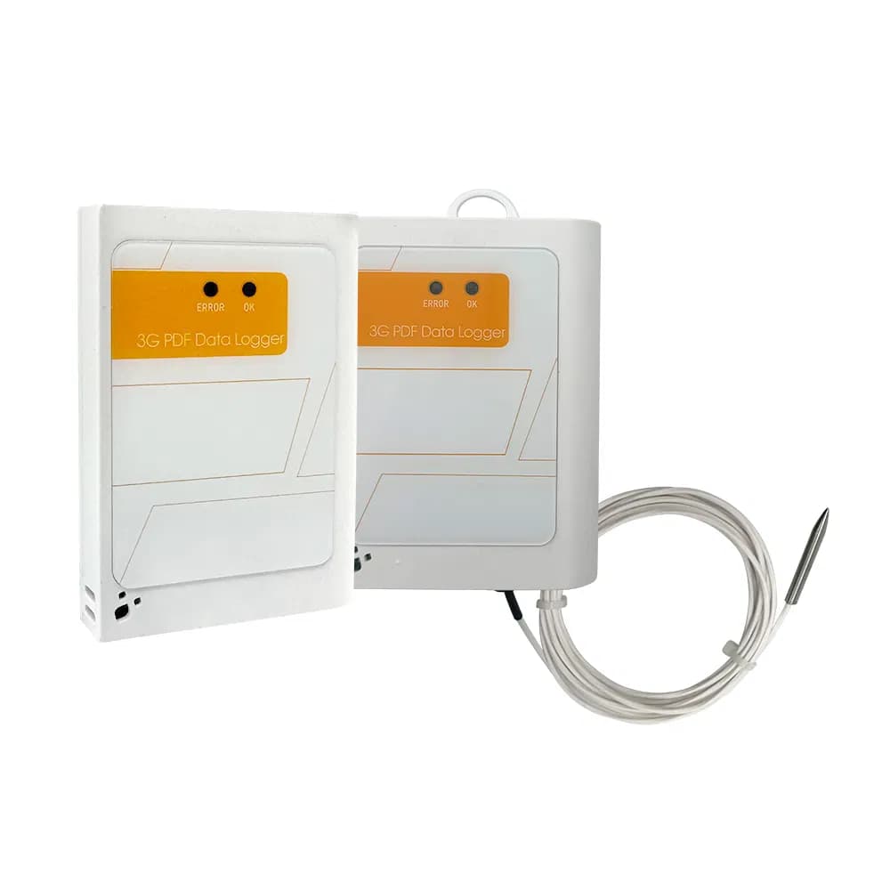 3G Real Time Temperature Recorder Disposable Data Logger Temperature and Humidity