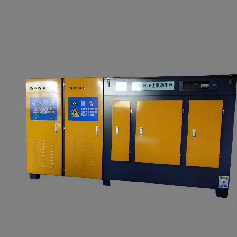 High-Performance UV Photocatalytic Device for Pharma Odor with Fans.