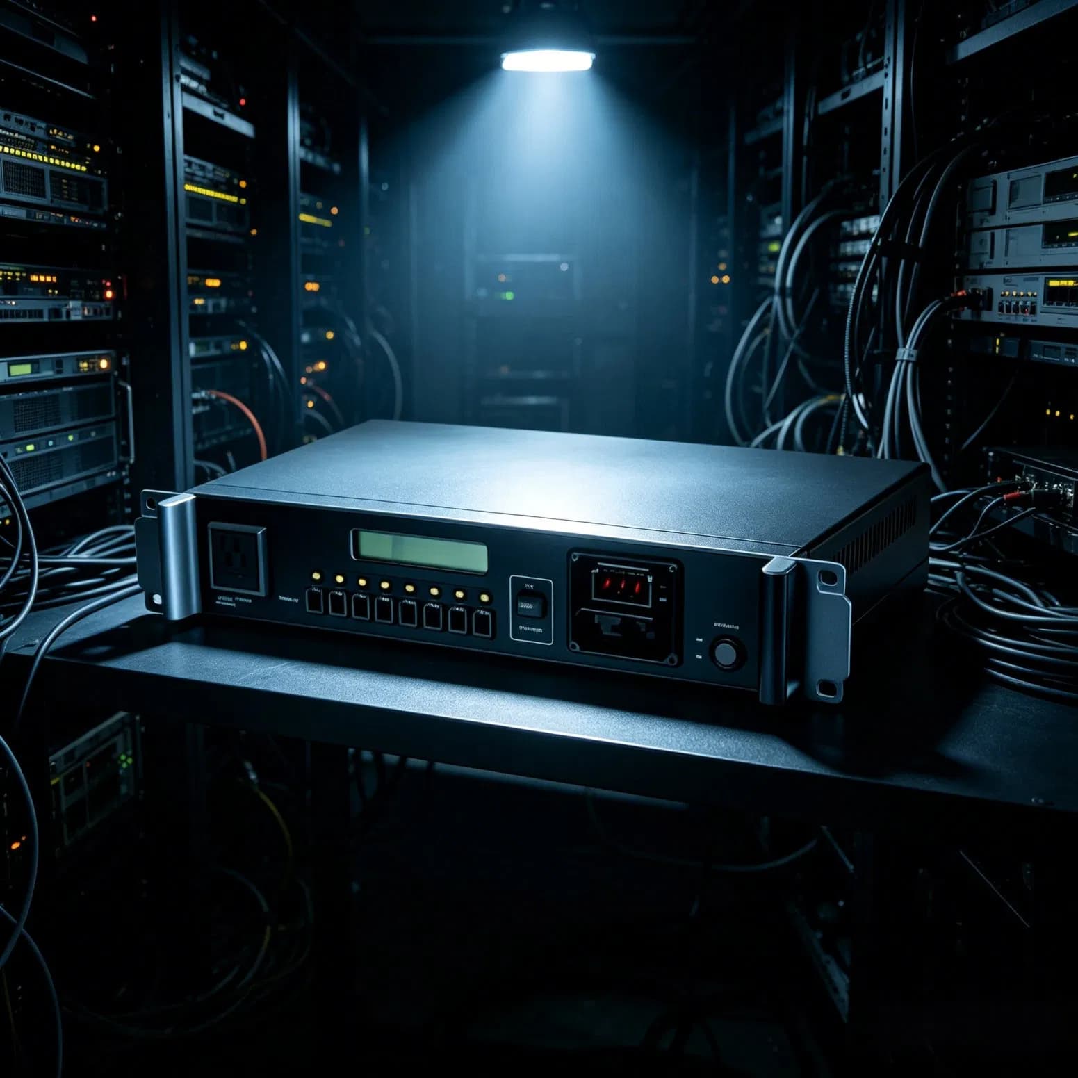 Professional Intelligent 12-Channel High-Current Sequential Power Management Controller with Dual Filtering and RS232 Control
