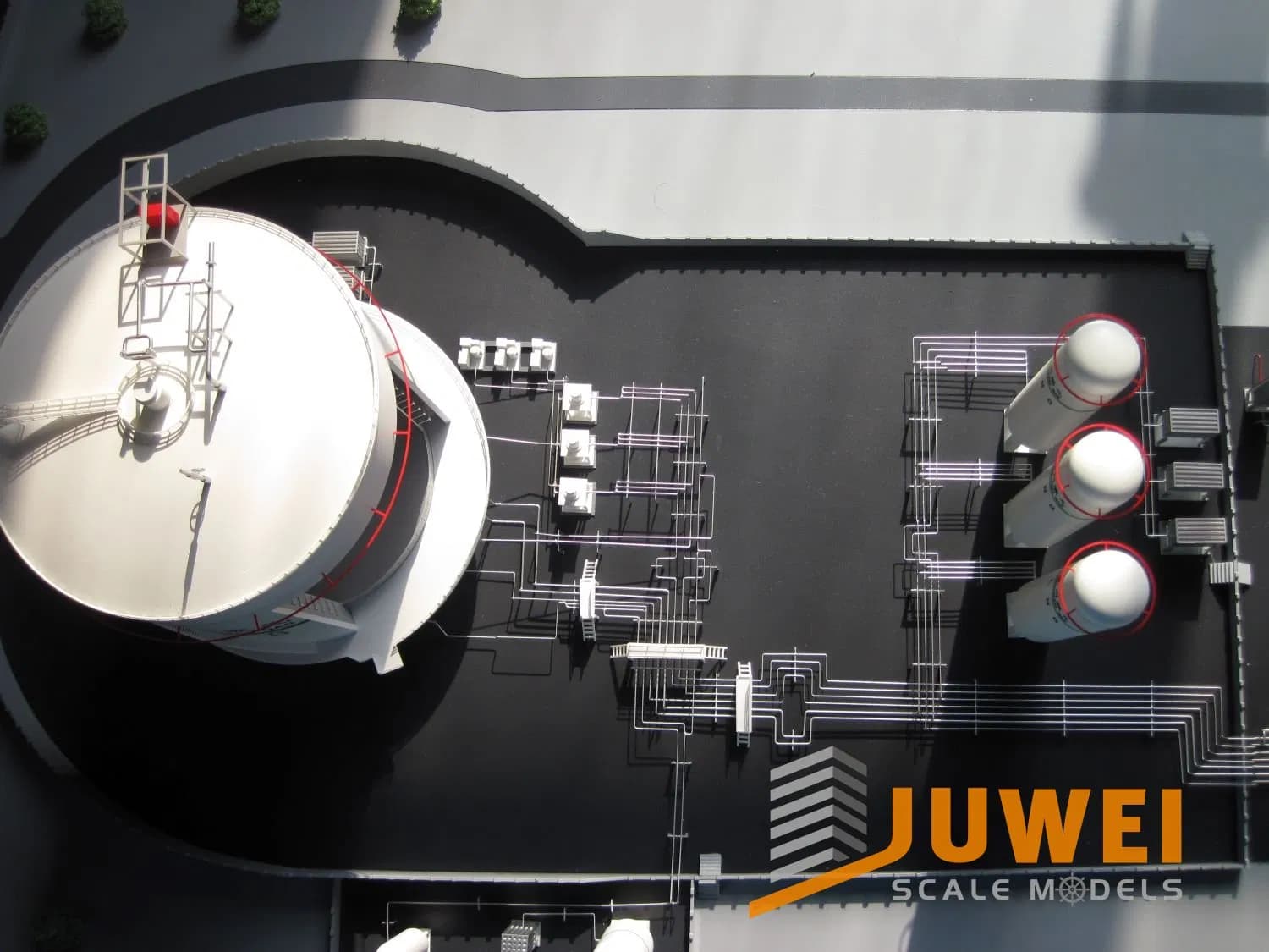 Plastic Scale Equipment Model of Plant Layout (JW-61)