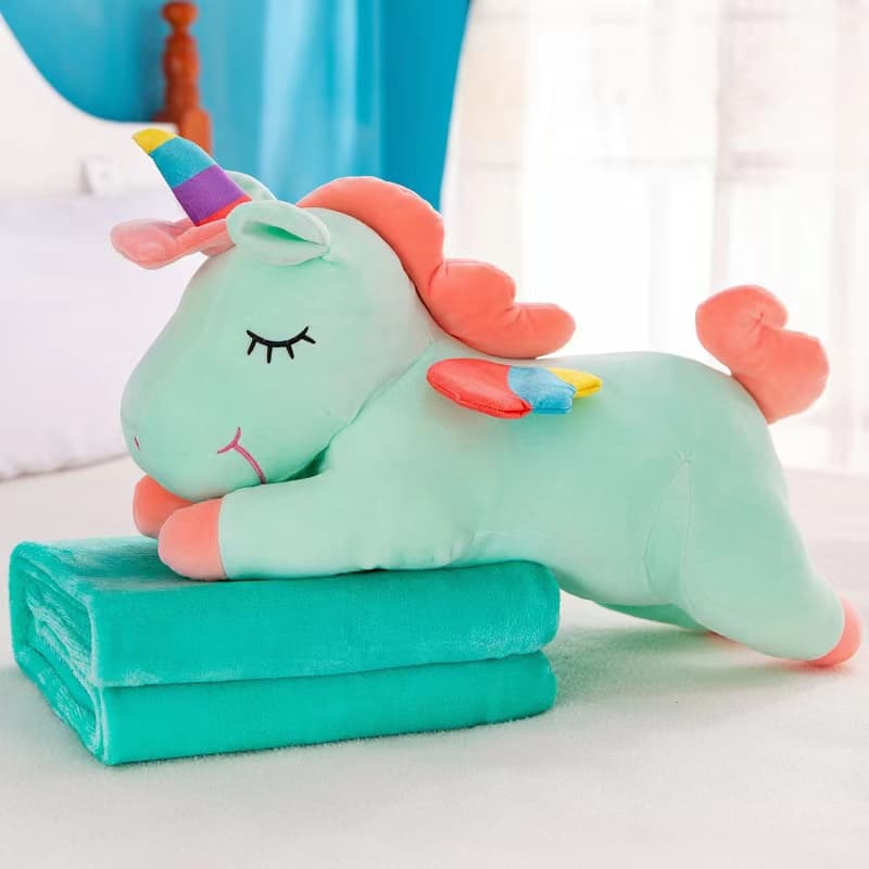 Spandex Microplush Pillow Toys Blanket of Stuffed Animal