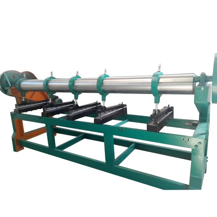 Manual Feed Paper Type Four Corner Link Slotting Machine