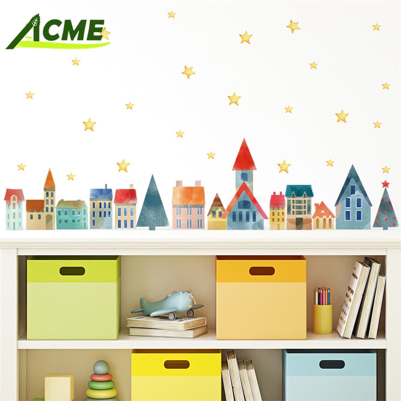 Wholesale Spot PVC Wall Stickers Room Decoration Love Rainbow Wall Stickers Room for Home Decoration