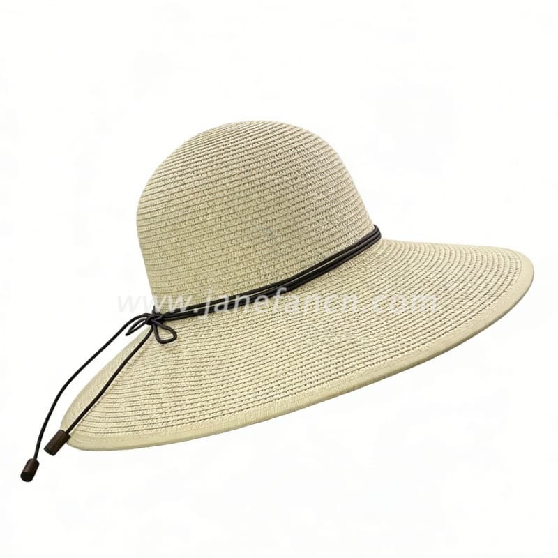 Beach Sun Wholesale Plain Paper Straw Hat for Fashion Accessories