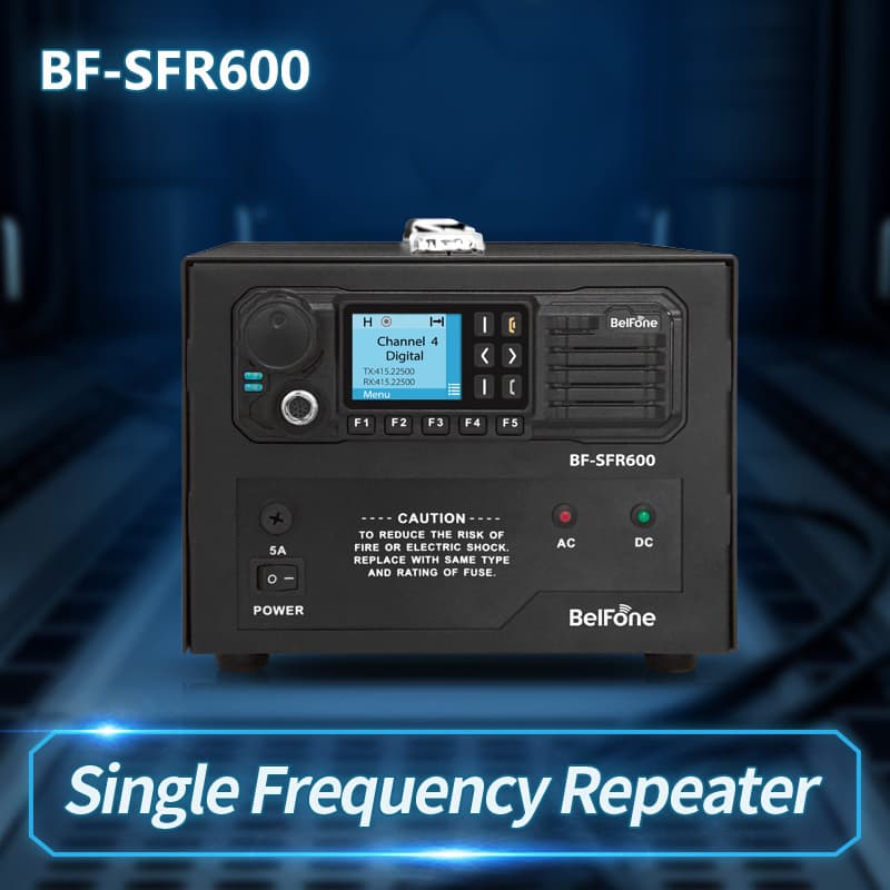Bf-Sfr600 Single Frequency Repeater Dual 50W