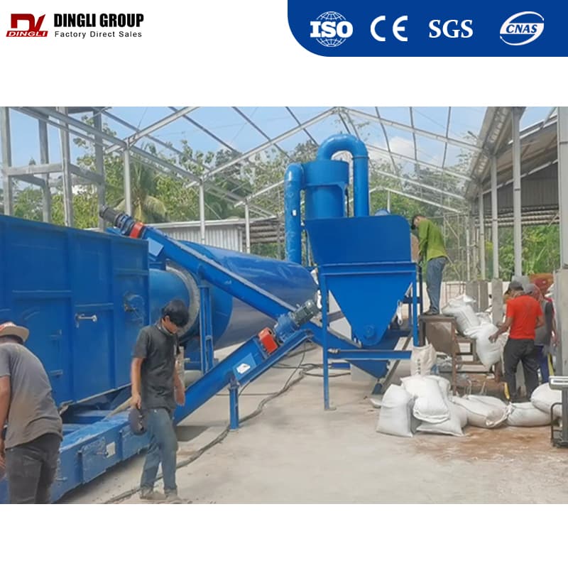 Low Cost High Efficiency Biomass Dryer Machine Industrial Automatic Drying Equipment