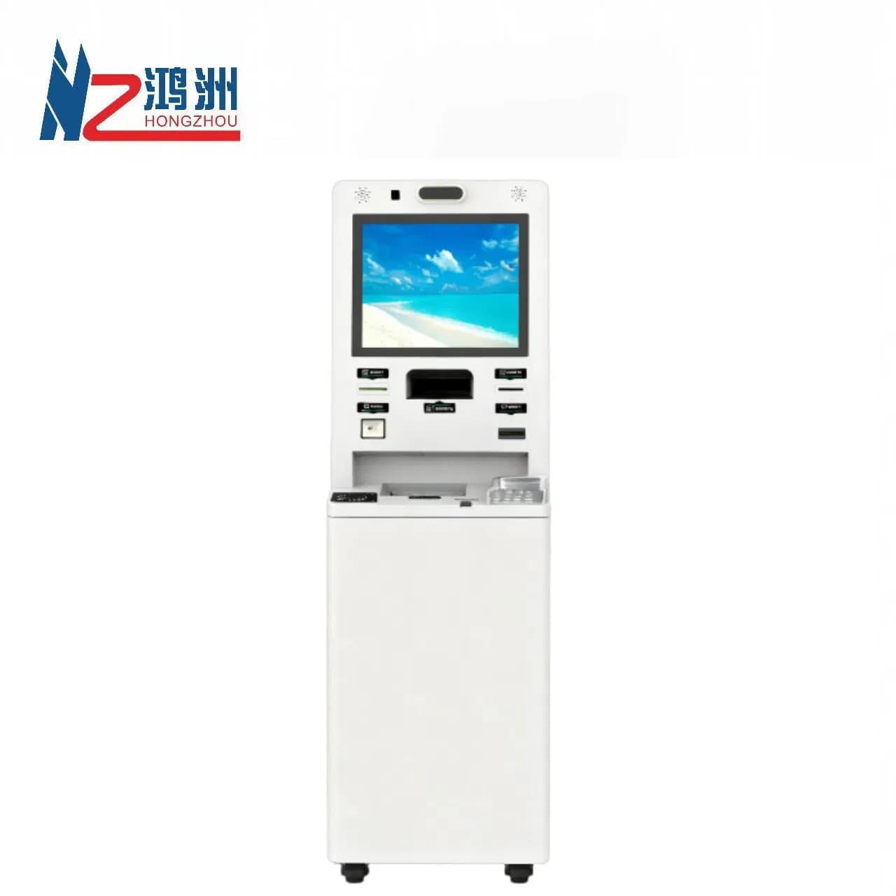 Smart Cash Recycling Machine Crm Bank Self-Service Teller Kiosk Device for Financial Lobby Use