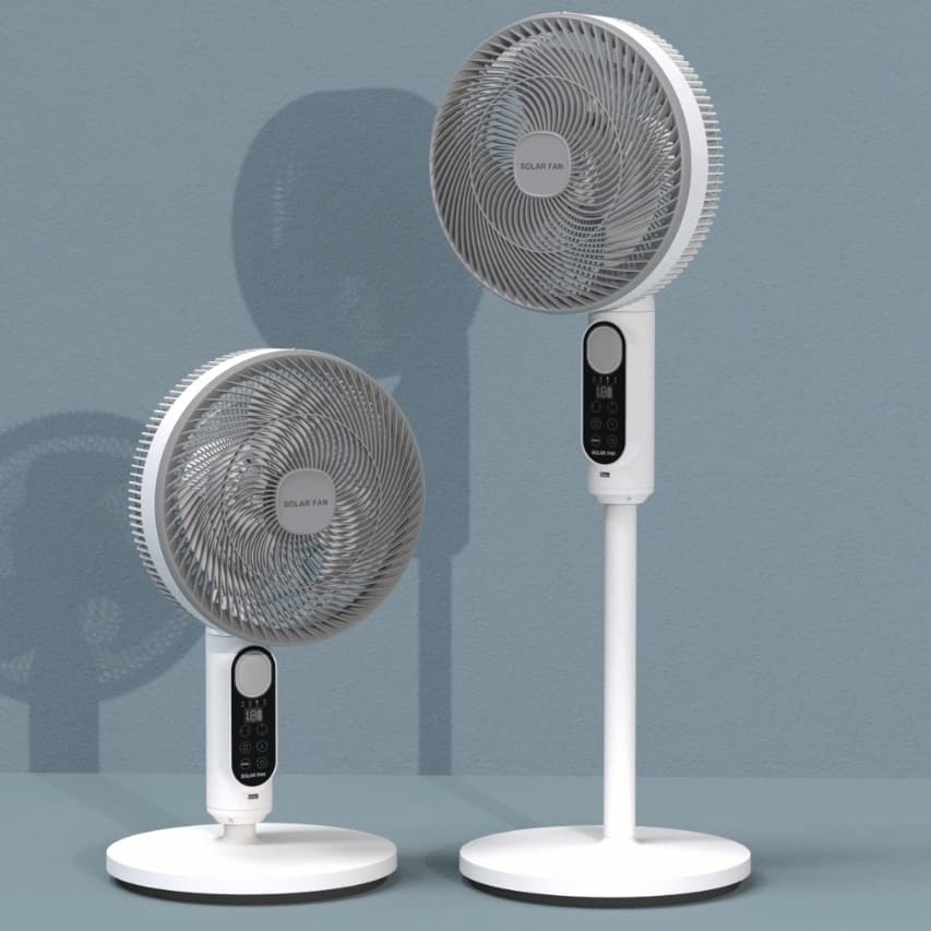 Shixin 235X205mm Solar Air Circulation Fan for Selling