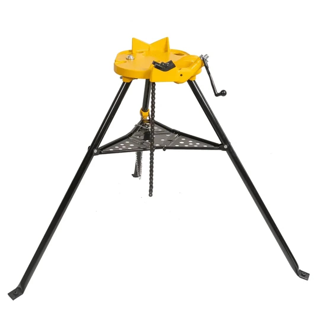 H401 portable Tripod Stand Table Pliers Steel Pipe Chain Vise Supporting